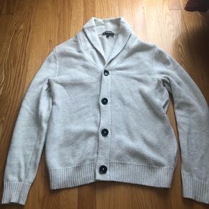 White Express Cardigan / Small
